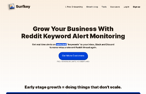 startuptile Surfkey-Unlock Reddit For Growth