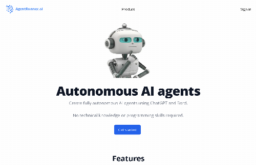 startuptile AgentRunner.ai-Build autonomous AI agents