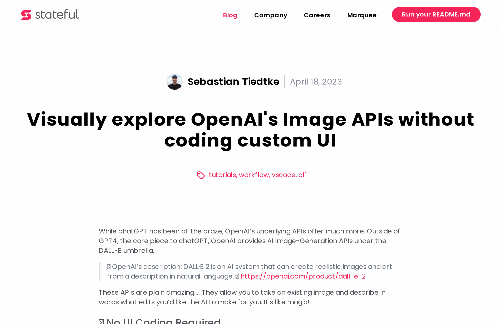 startuptile Example of a Bash Notebook to Visually Experiment with AI APIs-