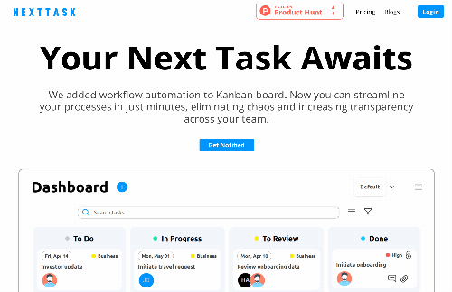 startuptile NextTask.co.uk – Task automation for all of us-