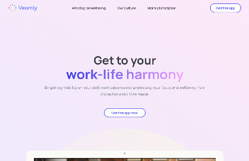 startuptile Veamly -Veamly helps you develop a better understanding of your workday.