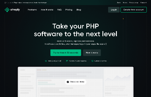 startuptile Streply-Take your PHP software to the next level