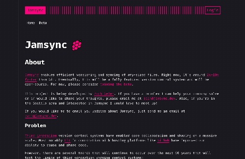 startuptile Jamsync – A version control system based on rsync-