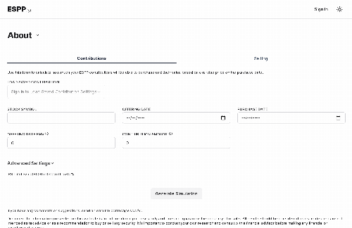 startuptile ESPP.fyi-ESPP Calculator and Simulator