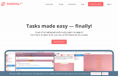 startuptile TaskPal-Easy task management app for teams and startups