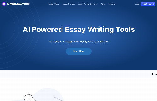 startuptile PerfectEssayWriter.AI-AI Powered Essay Writing Tools! No need to struggle anymore.