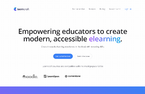 startuptile Learncraft-SCORM and xAPI elearning course authoring tool