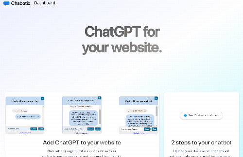 startuptile ChatGPT powered AI chatbot for your website-