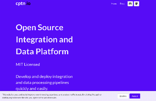 startuptile Cptn.io – open-source integration platform-