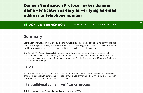 startuptile Automatic Domain Verification-