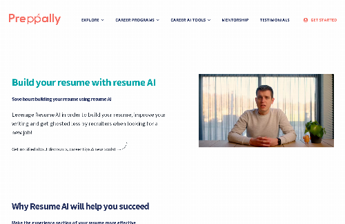 startuptile Resume AI-Save hours building your resume using resume AI.