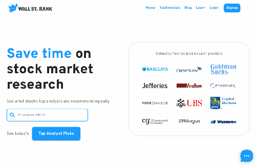 startuptile Save time on stock market research-