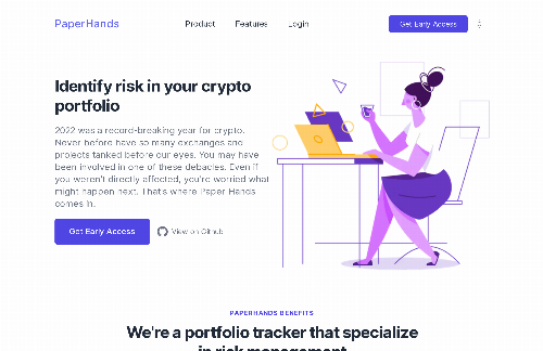 startuptile A simple crypto risk asset portfolio manager-