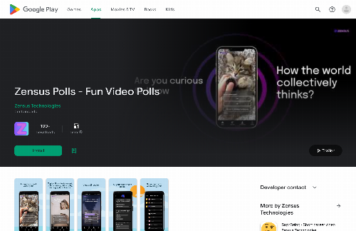 startuptile Zensus-Tiktok for Polls