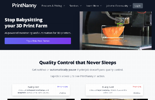 startuptile Printnanny.ai, Monitoring for 3D Printers-