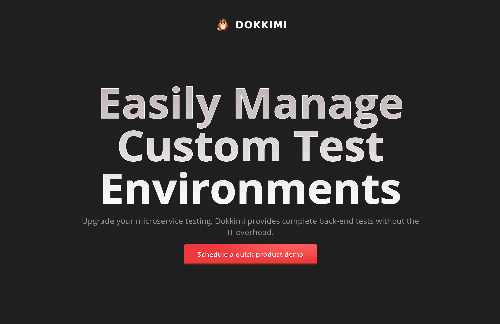 startuptile Dokkimi-End-to-end testing for microservices.