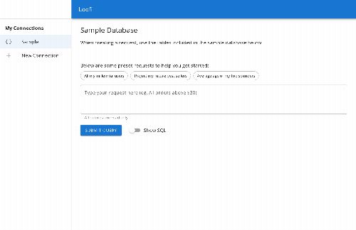 startuptile Loofi.dev – Replace complex queries with a simple prompt using AI-