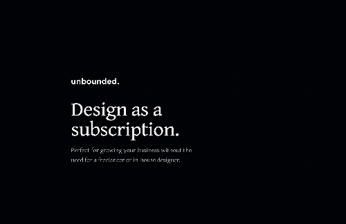 startuptile Unbounded Pixels-Design as a subscription