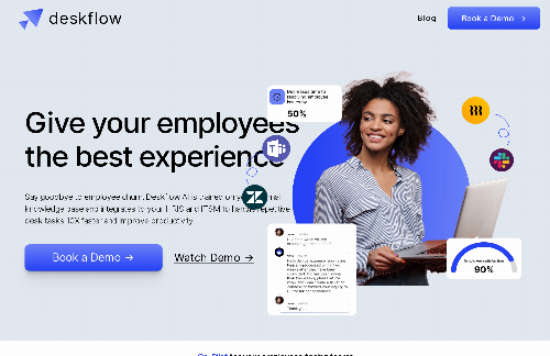 startuptile AI co-pilot for employees to self serve for HR and IT-