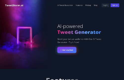 startuptile TweetStorm.ai-AI-Powered Tweet Generator