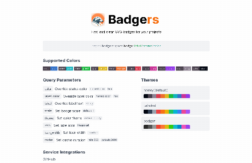 startuptile SpaceBadgers – Free and Libre SVG Badges-