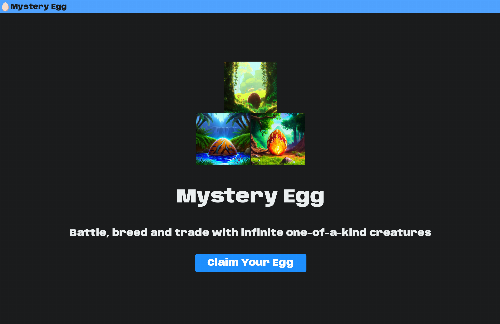 startuptile Mystery Egg – I hacked together a creature collection game with gen AI-