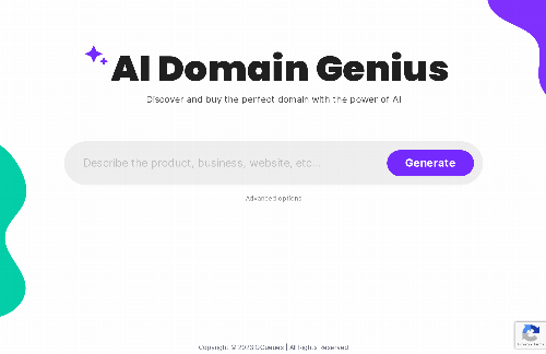 startuptile AI Domain Genius-