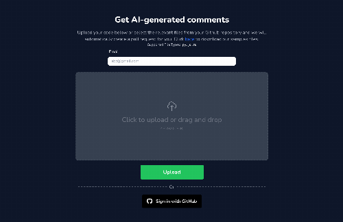startuptile File-by-file AI-generated comments for your codebase-