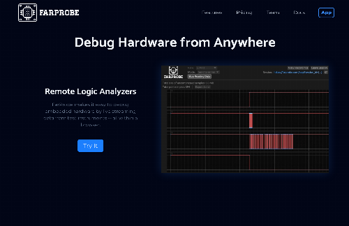 startuptile FarProbe – Access Logic Analyzers from the Browser-