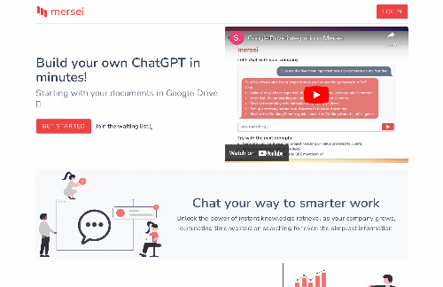 startuptile Build your own ChatGPT with Mersei-