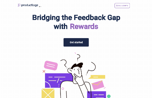 startuptile ProductLogz-Bridging the Feedback Gap with Rewards-