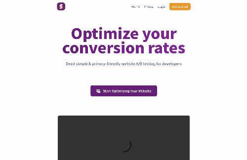 startuptile Splitzy – Dead simple and privacy-friendly website A/B testing-