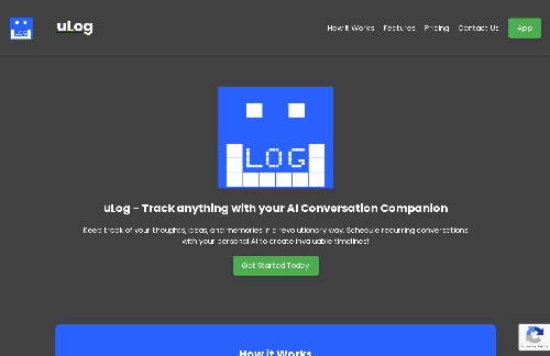 startuptile Ulog.ai – A Question Only AI Companion That Helps You Log Your Life-