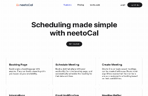 startuptile neetoCal-Scheduling made simple