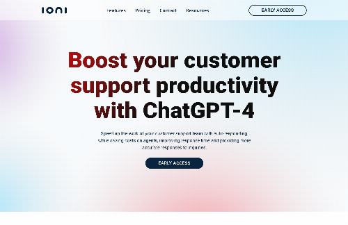 startuptile IONI-IONI enhances customer support productivity