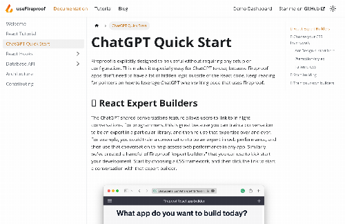 startuptile ChatGPT Expert Builders for React-