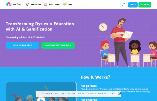 startuptile LexBox-Gamified learning platform for kids with dyslexia