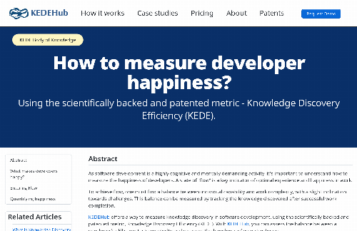 startuptile How to measure developer happiness and state of Flow?-