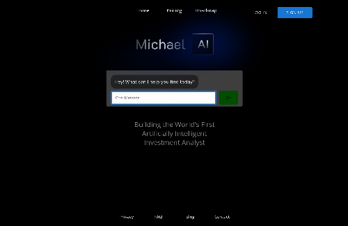 startuptile MichaelAI – An artificially intelligent investment analyst-