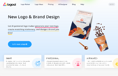 startuptile LogoAI-Ai-Powered Logo Maker