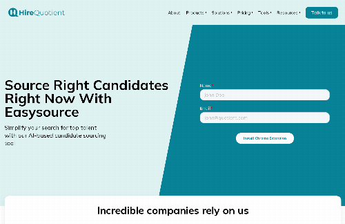 startuptile EasySource-Source Right Candidates Right Now With Easysource.