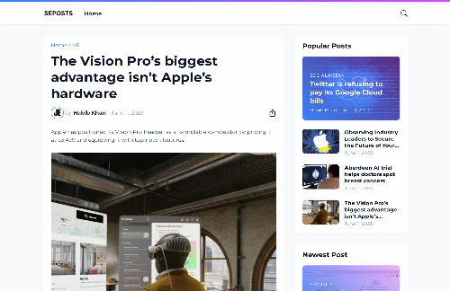 startuptile The Vision Pro’s biggest advantage isn’t Apple’s hardware-