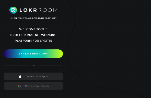 startuptile LOKROOM-A professional networking platform for sports