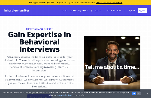 startuptile Interview Igniter – AI Coach for Behavioral Interview Practice-