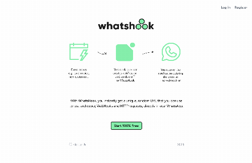 startuptile WhatsHook-Receive Webhooks notifications directly in your WhatsApp