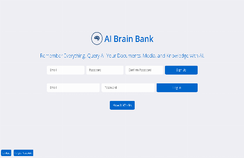 startuptile AI Brain Bank – The Ultimate Chat with Your Data App-