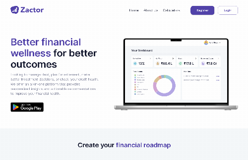 startuptile Zactor Tech-Financial Wellness Platform