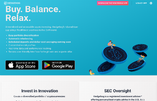 startuptile Hedgehog – Registered Robo-Adviser for Crypto-