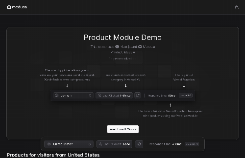 startuptile I Built a next.js Product Catalog with an open source ecommerce module-