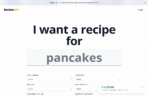 startuptile RecipeGPT – The Ultimate Cookbook-